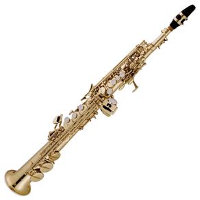 Saxofone Soprano Vogga Vssp701 Laqueado em Bb com Case