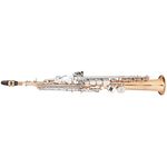 Saxofone Soprano WSSM49 BB Duplo Dourado e Chaves Niqueladas - Michael