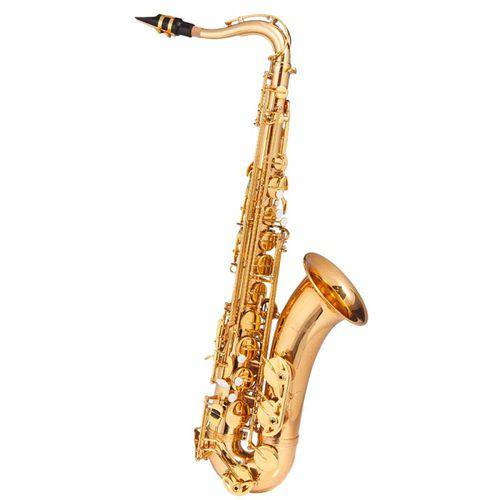 Saxofone Tenor Dual Gold Michael Wtsm48 Acompanha Pad Save e Case Mochila
