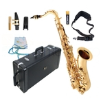 Saxofone Tenor Eagle ST503 Laqueado Original Completo