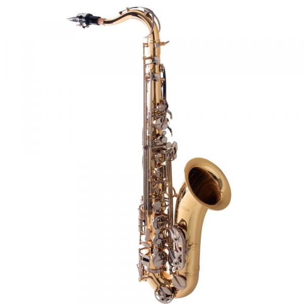 Saxofone Tenor Eagle ST503 LN Laqueado e Niquelado