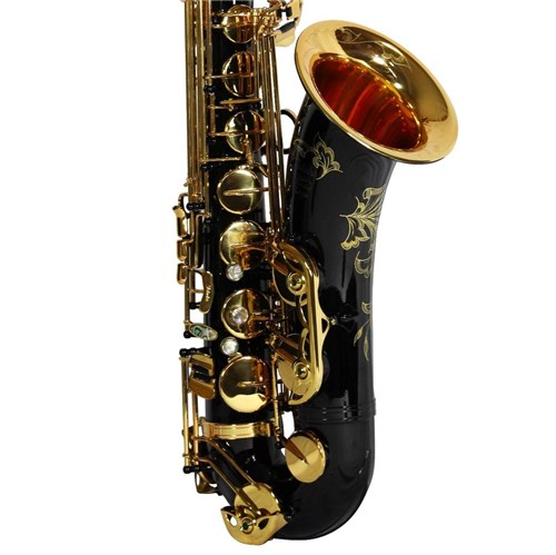 Saxofone Tenor Jahnke Si Bemol Edition 10 Anos Jahnke Jsth102 Preto
