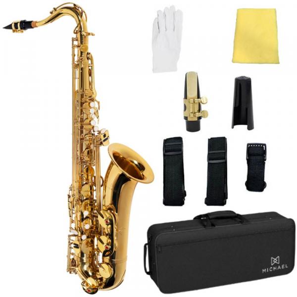 Saxofone Tenor Michael Wtsm30n Bb Si Bemol Case + Acessórios