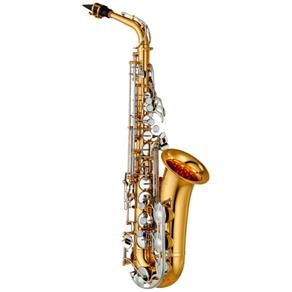 Saxofone Yamaha YAS26ID Alto Eb Laqueado Dourado Chaves Niqueladas