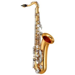 Saxofone Yamaha YTS26 Tenor Bb Laqueado Dourado Apoio de Polegar Ajustável