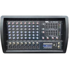 SCPM1200 Mixer Amplificado 1200W SC-PM1200 - SoundCast