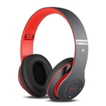 Bluetooth earphone Sem fio Bluetooth Headphones baixo pesado Headset estéreo com microfone Apoio Cartão SD TF Headset