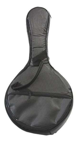 Semi Case Bag Banjo em Lona Resistente Preto com Pelúcia - Lemuel Log Bag