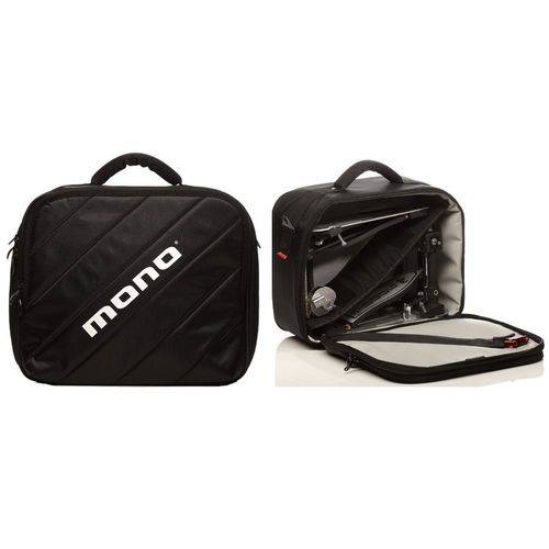 Semi Case de Pedal Duplo e Single Mono M80 com Mini Bag Extra Interna Modelo Mais Top do Mundo