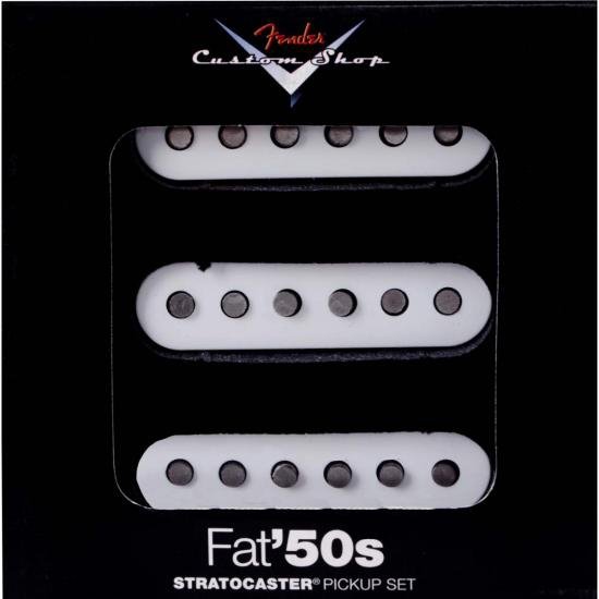 Set de Captadores para Guitarra FAT 50 STRAT Branco FENDER