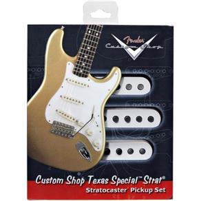 Set de Captadores para Guitarra Fender Texas Special Strat Branco