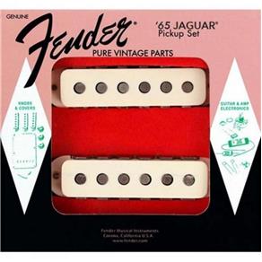 Set de Captadores para Guitarra PURE VINTAGE `65 JAGUAR Branco FENDER
