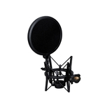 SH-100 Microfone Profissional Choque Mount Portátil Microfone Titular de Choque para Microfones de Longo Fio