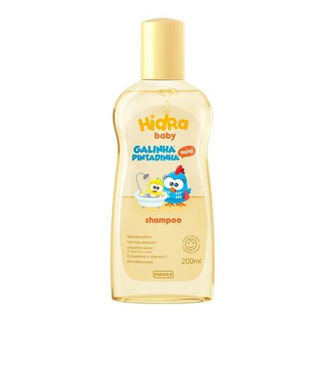 Shampoo Hydra Baby Galinha Pintadinha 200ml - Farmax