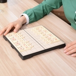 Shogi portátil Xadrez Japonês Set Board Magnetic Folding e 40 Pcs Chess Pieces
