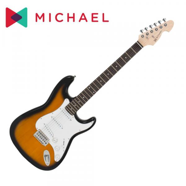 SHOW ROOM Guitarra Strato 3 Single Metallic All Black GM217N VS - Michael