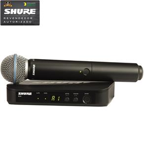 Shure BLX-24BR/B-58 M15 Sistema de Microfone Sem Fio