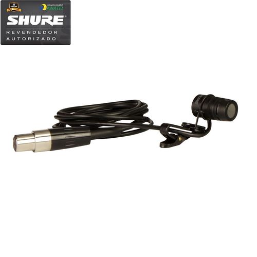 Shure - Microfone Lapela com Fio Wl185