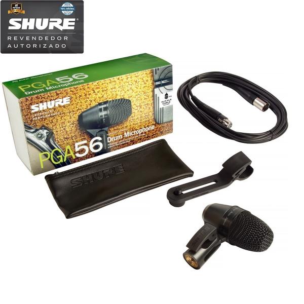 Shure - Microfone para Bateria Cardióide PGA56 LC