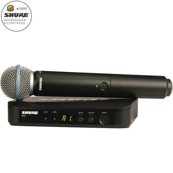 Shure - Microfone Sem Fio BLX24BR/BETA58