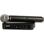 Shure - Microfone Sem Fio de Mão Blx24br/sm58 M15