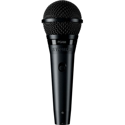 Shure - Microfone Vocal Dinâmico Cardióide Pga58 Qtr