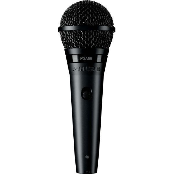Microfone Vocal Dinâmico Cardióide PGA-58 QTR - Shure