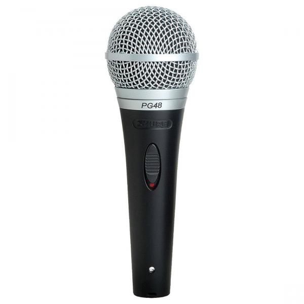 Shure PGA48 Microfone com Fio de Mão