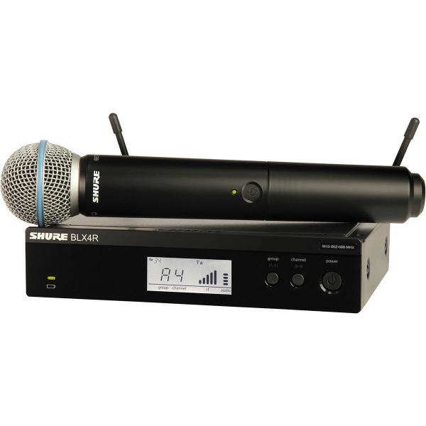 Shure - Sistema de Microfone Sem Fio BLX-24RBR/B58 M15