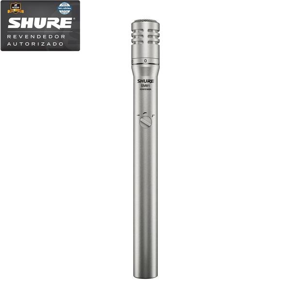 Shure - Microfone Condensador para Instrumento SM-81 LC