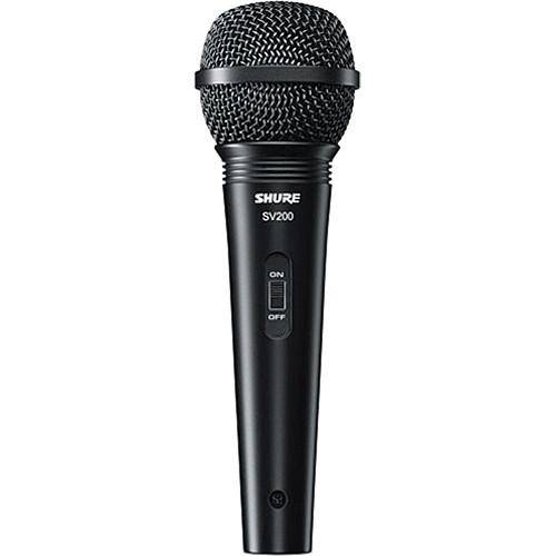 Shure Sv200 Microfone Dinâmico Cardioide Vocal