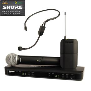 Sistema de Microfone de Mão e Headset Sem Fio BLX-1288BR/P31 M15 - Shure
