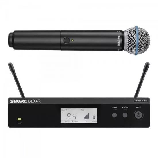 Sistema de Microfone Sem Fio Blx24rbr/beta58 Shure