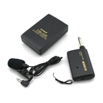 Sistema de Microfone sem fio com transmissor receptor clip-on microfone para falar Ensino P¨²blico KM208