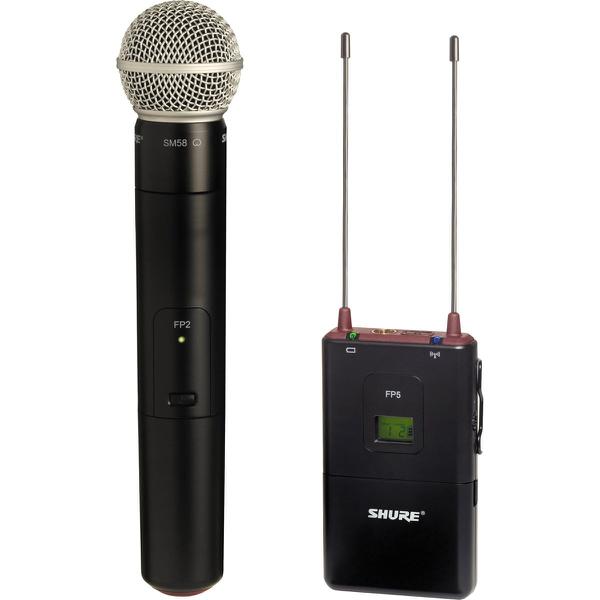 Sistema de Microfone Sem Fio de Mão FP-25/SM-58 J3 - Shure