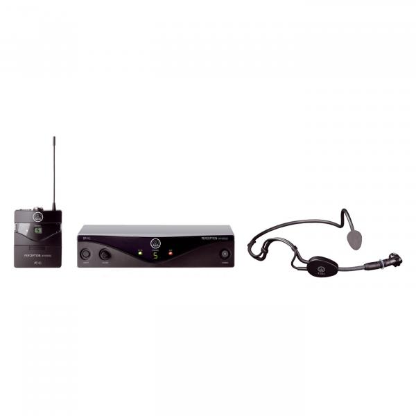 Sistema de Microfone Sem Fio PERCEPTION 45 Sports Headset com Receptor e Transmissor - AKG