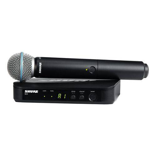 Sistema de Microfone Sem Fio Shure BLX24BRB58