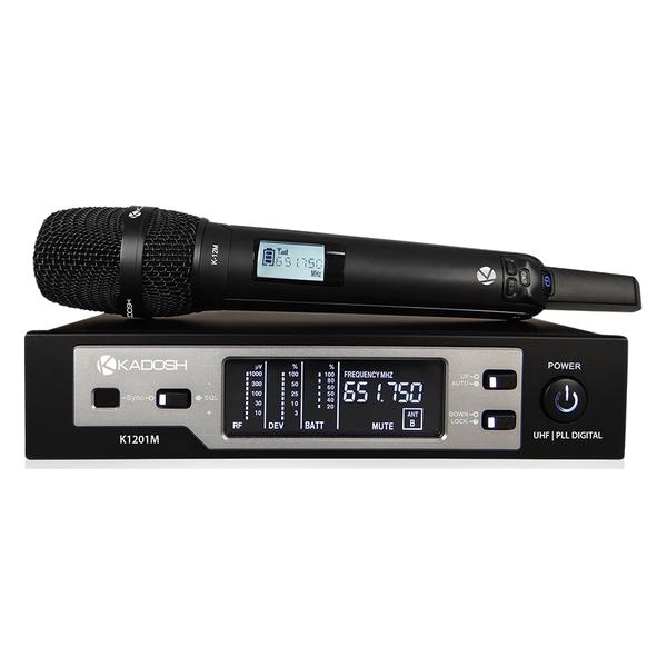 Sistema de Microfone Sem Fio Vocal K-1201M UHF - KADOSH