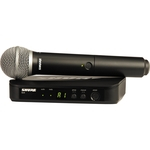 Sistema Microfone Sem Fio Blx-24br/pg58-m15 De Mão - Shure