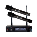 Sistema Microfone sem Fio BR-7000 UHF Duplo de Mão - TSI