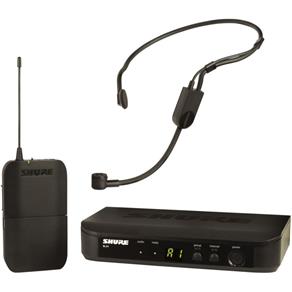 Sistema Microfone Sem Fio Shure BLX14/P31 | Headset de Cabeça