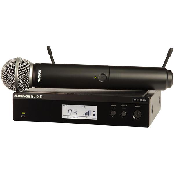Sistema Microfone Sem Fio Shure BLX24R/SM58