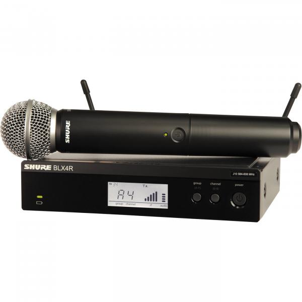 Sistema sem Fio Handheld BLX24RBR com Microfone SM58 - SHURE