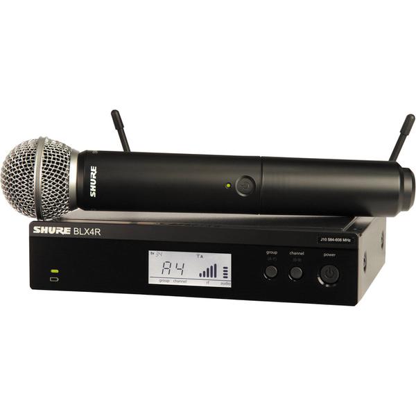 Sistema sem Fio Handheld BLX24RBR com Microfone SM58 - SHURE