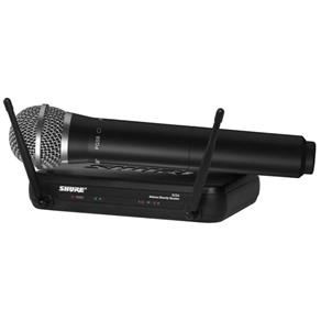 Sistema Shure Microfone de Mão Sem Fio Uhf Svx 24Br Pg58 J9