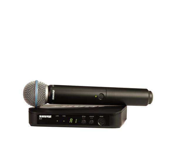 Sistema Shure Microfone S/fio Blx 4 Br + Blx 2 Beta58 M15