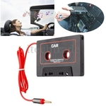 Sistemas de Auditivo Carro Carro Adaptador Fita Cassete Estéreo para Móvel Telefone MP3 AUX CD Player 3.5mm Tomada para Caminhão Carro Van