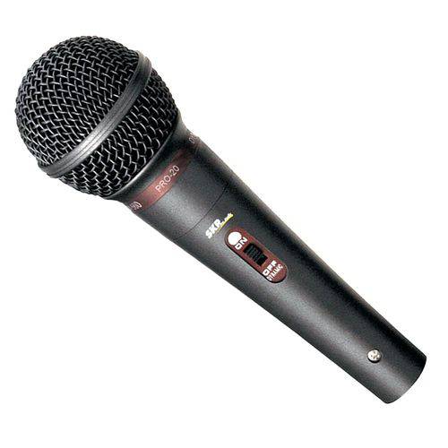 Skp Microfone Pro-20 Microfone Dinamico C/ Fio 5mts Metalico