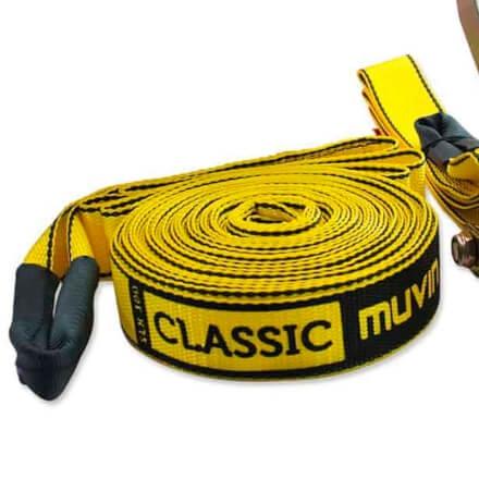 Slackline Classic - 15m - Amarelo - Muvin SLK-100