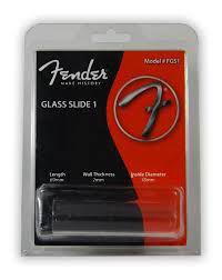 Slide de Vidro Fender Transparente Glass Slide 1 FGS1